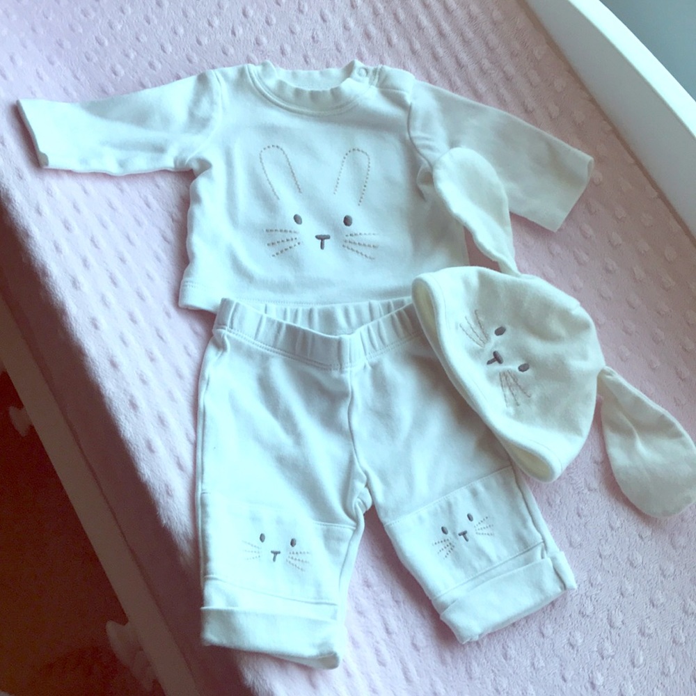 Gymboree Bunny Outfit Newborn